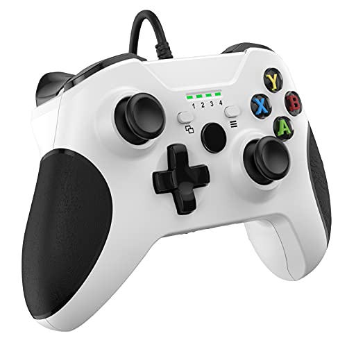 Жичен контролер YCCSKY за Xbox One/Xbox Series X | S, гейминг контролер за КОМПЮТЪР, съвместим с Windows 11/10/8/7, Геймпад с