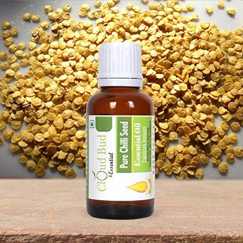 Етерично масло от семена на люти чушки Cloud Bud Pure 5 мл (0,169 унция)- Capsicum Annuum ( Чист и естествен,