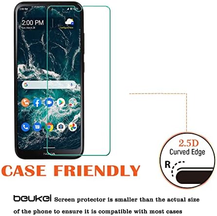 защитно фолио beukei (3 опаковки), съвместима с Nokia C200, от закалено стъкло, чувствителна към касанию, подходящ