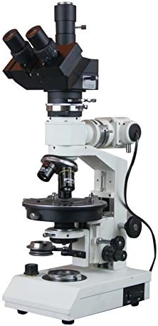 Радикалният Професионален Тринокулярный Поляризационен Микроскоп с Отразено светлина Руда с 16-Мегапикселова камера