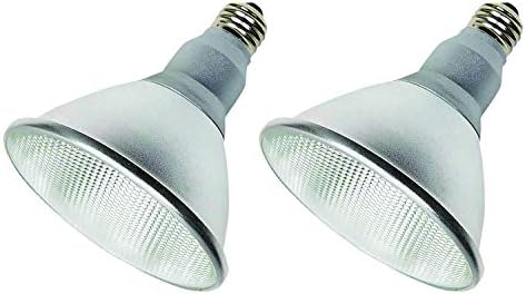 (Опаковка от 2) K21471 LED PAR38/FL 120V - висока мощност 18 W (смяна 100 W) Прожекторные лампа PAR38 на 120 Волта за вътрешна