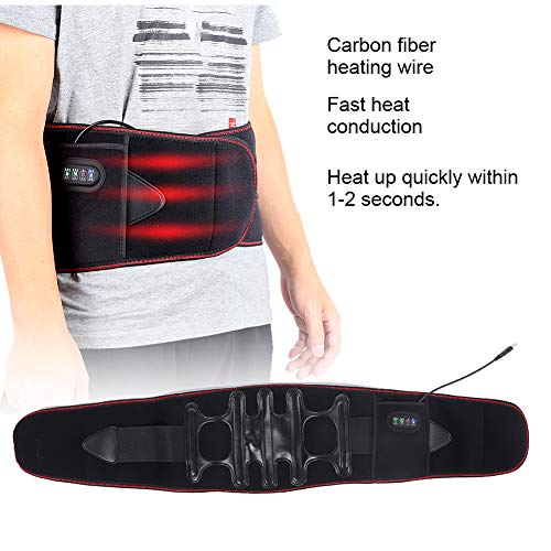 Колан с подгряване, който Поддържа Гърба Бандаж За Гърба Безжичен Нагревателен Декомпрессионный колан за гърба с Безжична