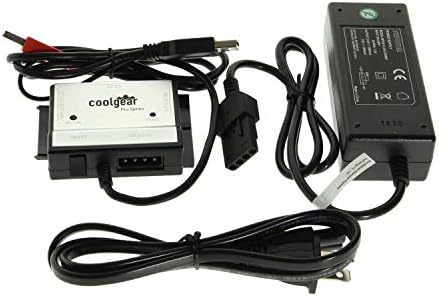Coolgear Твърд диск SATA и IDE Оптично устройство USB 2.0 Комплект адаптери, 2.5, 3.5 и 5.25