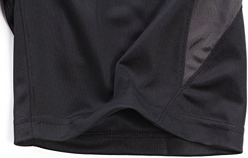 Спортни баскетболни шорти Nike Dri-Fit За момчета, Черно-Сиви и бели, Малки