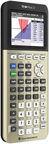 Цветен графичен калкулатор Texas Instruments TI-84 Plus CE, Златното сечение (металик)