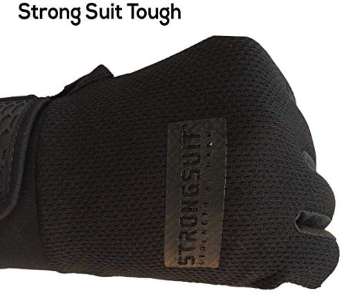 Тактическа работна ръкавица StrongSuit Second Skin (черна, много голяма)