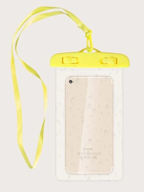 Водоустойчива чанта за телефон на съвсем малък (жълт)