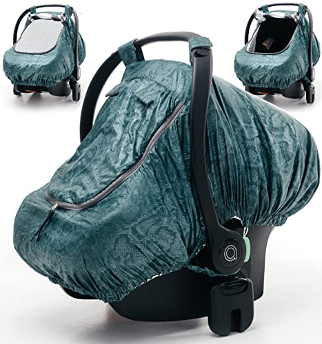 Универсални калъфи за детски столчета за автомобил от SA ACCESSORIES – Водоустойчив калъф за детски столчета за автомобил с чанта за съхранение - Навес за сядане за момче