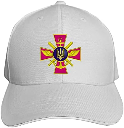 Бейзболна шапка с държавно знаме на Украйна, Мъжка Шапка шофьор на камион Моющаяся Регулируема Дамска Шапка за Сандвичи