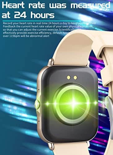 Смарт часовници Yihou за Android телефони, Съвместими с iPhone (Набиране / отговор на повикване), умни часовници
