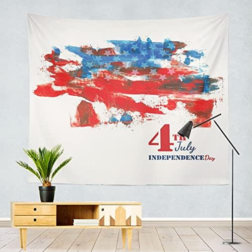 Американски Флаг Патриотичен Снимка Фон Кърпа Ден на Независимостта Декор За Парти Комплект украси за партита (C,