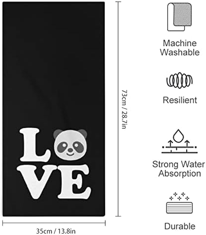 Кърпа за миене на съдове Love Panda 28,7 х 13,8, Кърпички За Лице От най-добрите Влакна, Добре Абсорбиращи Кърпи За Ръце