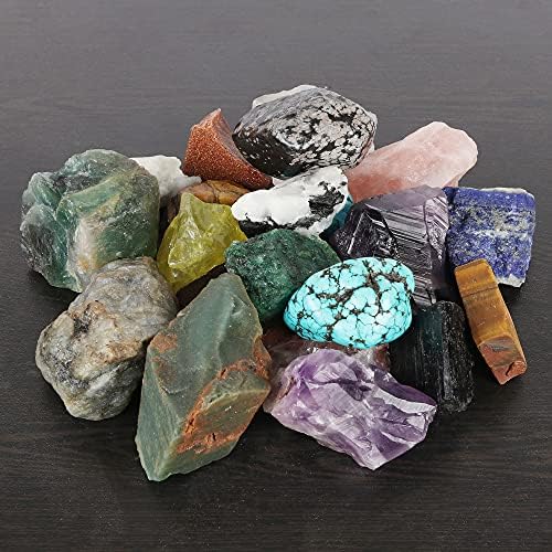Естествени Непреработени Лечебни Кристали Необработени камъни за Функциониране, Рязане, Полиране, Тайна Тел,