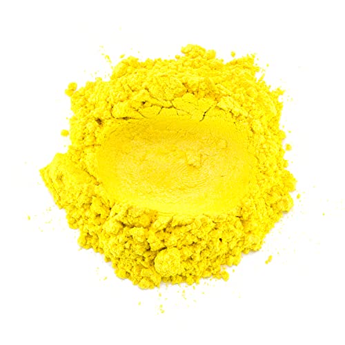 1 унция - жълт Прах от слюда - Козметичен сорт - на Разположение 25 цвята, Използвани за козметични продукти, Слуз, Свещи,