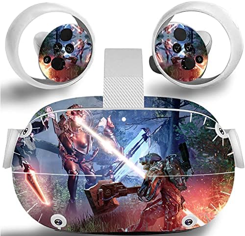 Soul Keeper - Обвивка на виртуална слушалки и контролер Oculus Quest 2, Vinyl Стикер-винетка за виртуална слушалки