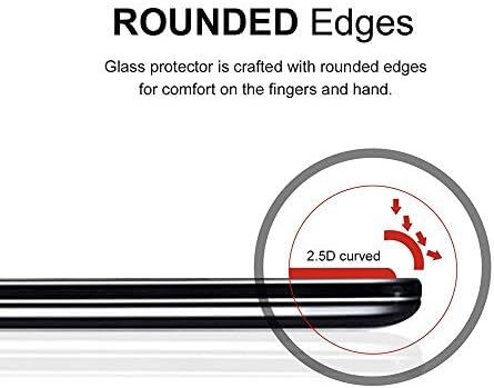 (2 опаковки) Supershieldz Предназначени за T-Mobile Revvl V + 5G / Revvl V Plus 5G Защитен слой от закалено стъкло, не се драска, без мехурчета