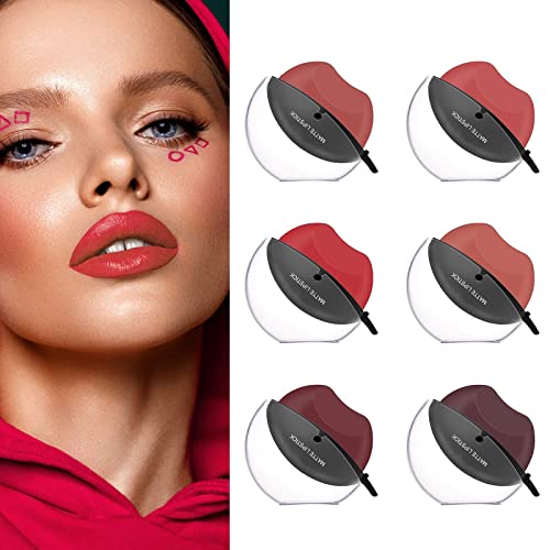 DBYLXMN Мързелива червило Pearly Fine Flash Lipstick Лесно Избледняват Промяна на цветовата температура и Овлажняващ