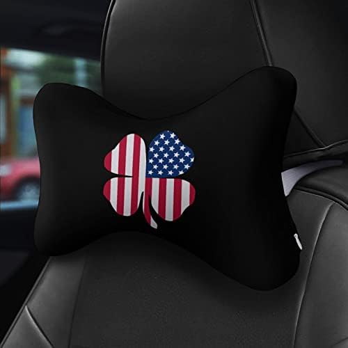 Детелина Американски Флаг 2 бр. Автомобилни Възглавница за шията Дишаща Автоматична Възглавница За главата с останалите Удобна