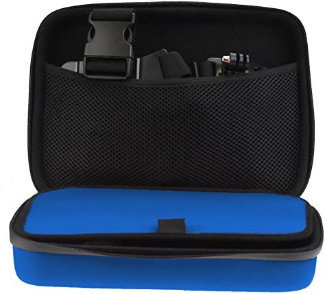 Здрав твърд калъф Navitech Blue за тежки условия на експлоатация, Съвместими с екшън камера GoXtreme Pioneer