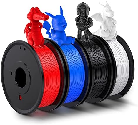 Конци за 3D-принтер HZHNS PLA, 1,75 мм, Комплект консумативи за 3D печат, 1 кг /2,2 кг, 0,25 кг /макара, опаковки