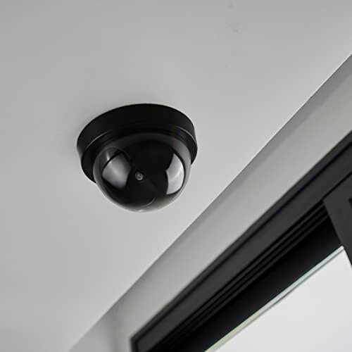 Фалшив камера за безопасност C CRYSTAL LEMON – Реалистичен комплект от 2 мини-фалшиви камери за сигурност –