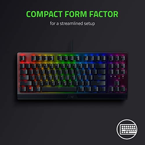 Ръчна детска клавиатура Razer BlackWidow V3 без клавиши + Разширен комплект цветността Goliathus: Зелени Механични превключватели
