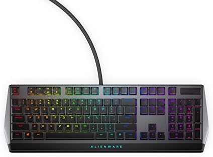 Нисък профил детска клавиатура Alienware RGB AW510K: Alienfx За всеки клавиш, RGB LED - Елементи за УПРАВЛЕНИЕ на