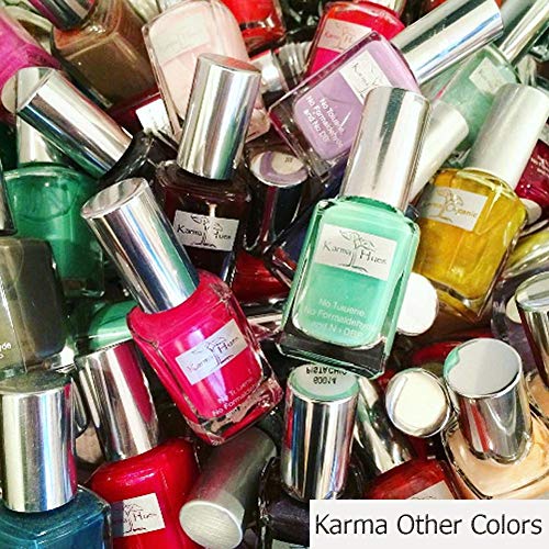 karma organic Beautiful Colors – Комбиниран натурален лак за нокти-Нетоксичная боя за нокти-арт, веганская и