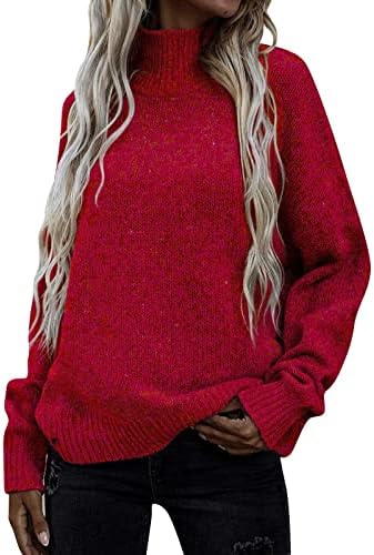 Блузи за жени, Дамски Моден Случайни Вязаный Пуловер с Дълъг Ръкав, Лек Пуловер, Пуловер, Топ