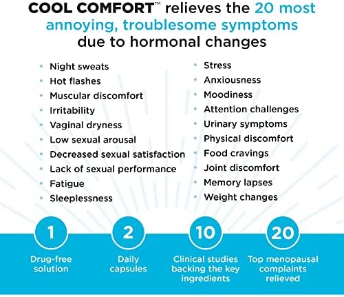 LifeBiome Rise Cool Comfort, Облекчаване на менопаузата клинично ниво, По рецепта на лекар, KSM-66 Ashwagandha, екстракт