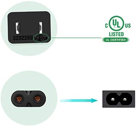 8-фута на захранващия кабел е Съвместим с Xbox Series X, Xbox Series S, Xbox One S / X, Samsung, TCL, телевизор