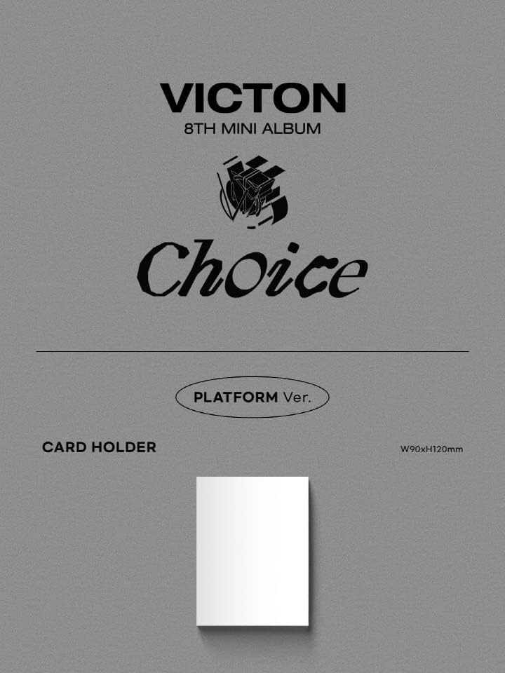VICTON Choice 8-та версия на платформата за мини-албума Държач за карти + Албум с фотокарточкой + Фотокарточка + Книжка