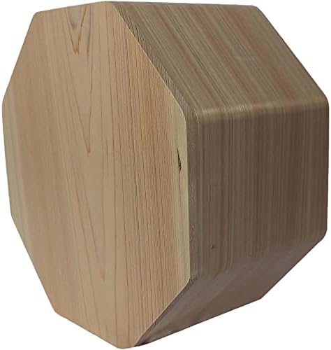 Многофункционален органайзер IPPINKA - Традиционната японска Дървена Ковчег - Изработени от Хиноки - Осмоъгълник
