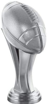 Футболни трофеи Crown Награди с Потребителски Гравиране, Персонални Сребърен Футболен трофей Iconz диаметър 7,25