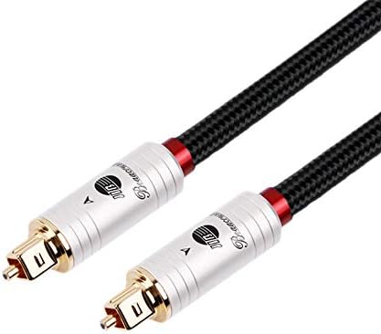 Оптичен аудио кабел JIB Boaacustic HiFi, Toslink Кабел от мъжете до един мъж (S/PDIF) - 6 фута /м 2