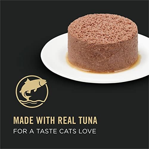 Храна за котки Purina Pro Plan за чувствителна кожа и на стомаха, Първото ястие от риба тон и Овесено брашно