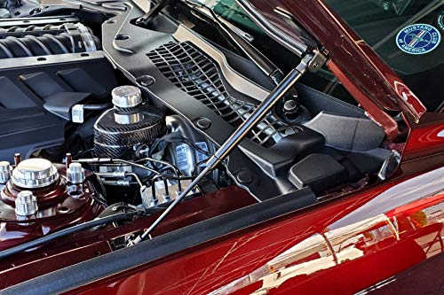 Redline Tuning 21-11035-02 Система за бързо повдигане на предния капак Plus, която е съвместима с Ford Mustang
