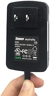 Захранващ Адаптер MyVolts 9 В, Съвместим с MIDI контролер M-Audio Keystation 88 MK II /която замества го - штепсельная
