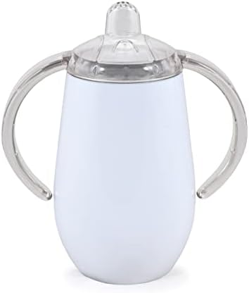 Чаша за пиене от неръждаема стомана с изолация Rearz XL за възрастни - 14 унции (Inspire White)