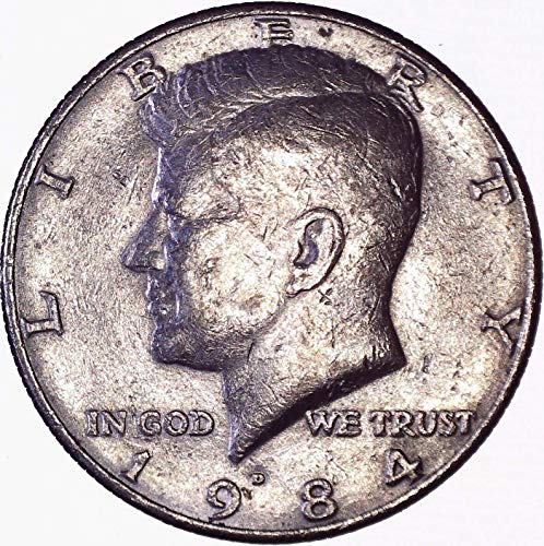 1984 D Кенеди Полдоллара 50 цента е Много Добре