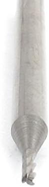 Aexit 1.5 mm 3 Фрези С отводнителни Канали С ЦПУ От Вольфрамовой Стомана с Шарени Опашка Бележка Машина За Обработка