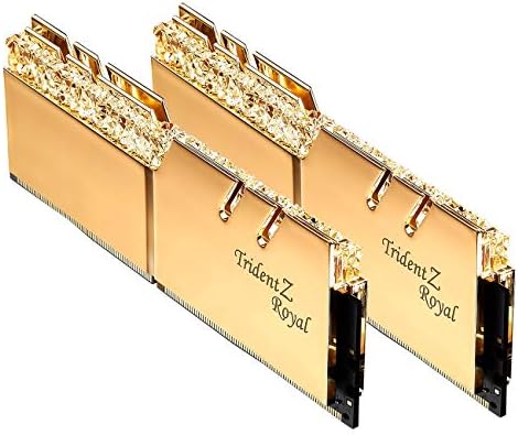 G. Skill 32 GB DDR4 Trident Z Royal Gold 4266 Mhz PC4-34100 CL17 1,50 В двоен комплект (2x16 Gb)