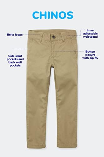 Прилепнали панталони-чино за момчета, The Children ' s Place, 4 опаковки