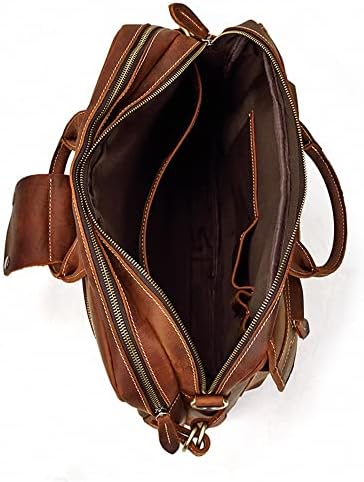 LEPSJGC 1 бр. Модерна мъжка чанта-портфейл, Бизнес мъжка чанта, чанта за компютър, чанта-месинджър (Цвят: D, Размер: 41
