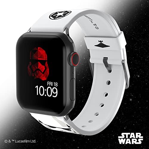 MobyFox Star Wars - Каишка за умни часа – Официално лицензиран (часове в комплекта не са включени)