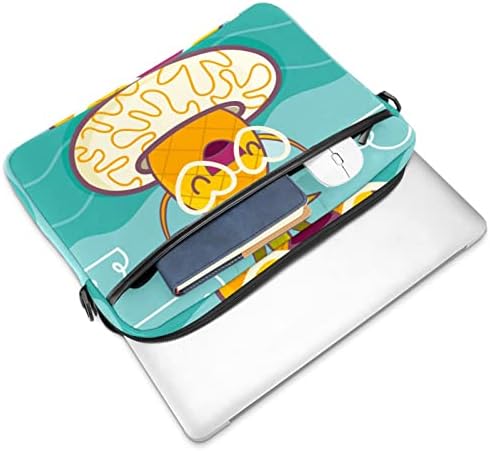JAVENPROEQT Чанта За лаптоп Чанта-Месинджър Ръкав Тънък Куфарче за Лаптоп с Дръжка за През рамо