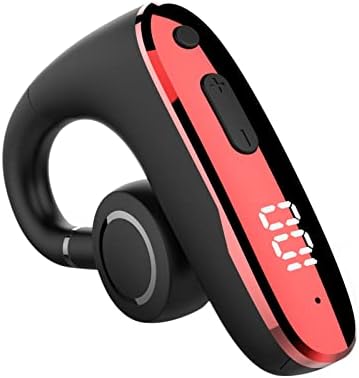 BZUQET Безжични Bluetooth Слушалки с едно Ухо Bluetooth 5 2 Led Дисплей Проводимост стерео слушалки Спортен
