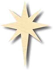 Незаконченная дървена форма Вифлеемской звезди - Небето - Ангелите - Коледа - Занаяти - до 24 Направи си