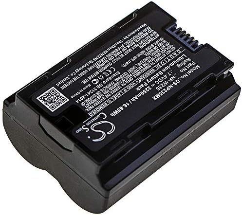 Нов взаимозаменяеми батерия Cameron Sino Подходящ за Fujifilm GFX100S, GFX50S II, X-H2S, X-T4 (2250 mah/16.65 Wh)