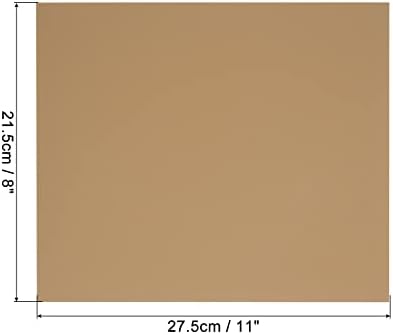Листове от разпенен материал EVA Rebower, [за художествени произведения] - 11x8 инча, дебелина 1,7 mm / Светло